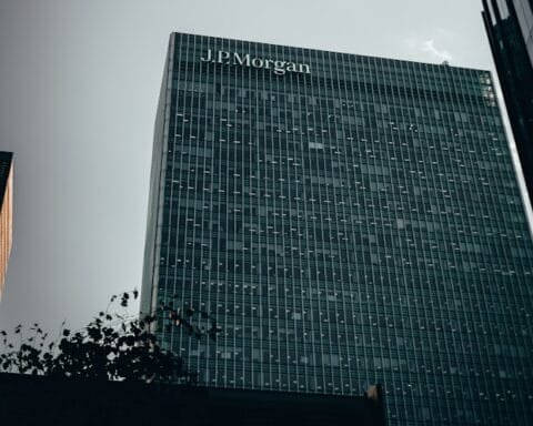 a couple of tall buildings